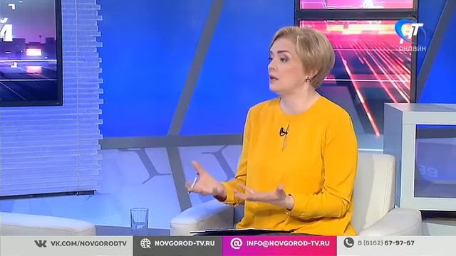 Главный эфир с главным внештатным педагогом-психологом области Еленой Крайневой смотреть онлайн