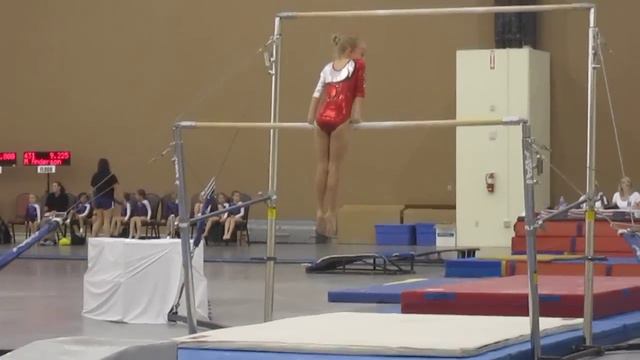 Whitney - Level 3 Gymnastics Bar Routine смотреть онлайн