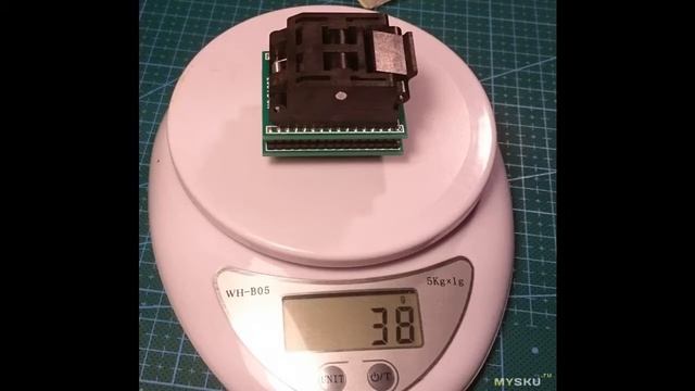 Адаптер QFP32 в DIP28 для ATMEL AVR контроллеров - быстрая прошивка контроллеров для пов... | #Обзо смотреть онлайн