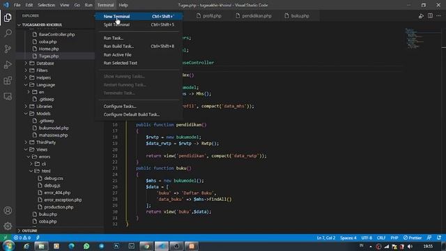Penjelasan Singkat PHP Framework CI4. Controller, Models, dan Views смотреть онлайн
