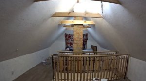 Мансарда из чердака. Часть 10. Шпаклевка и покраска ОСП (OSB)