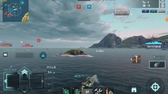 World of Warships Blitz - Tier 9 Europe Destroyer Östergötland 08 смотреть онлайн