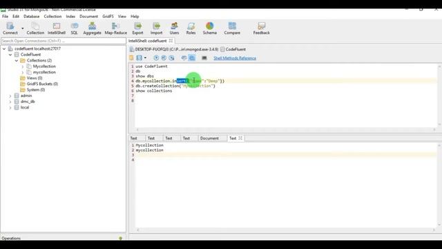 MongoDB tutorials in Hindi 4 : Create Collection & Drop Collection смотреть онлайн