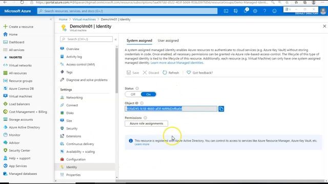 DEMO Azure Managed identity With Azure Key Vault смотреть онлайн