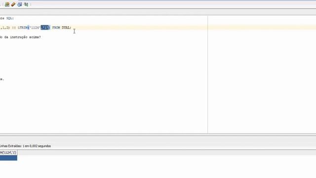 Oracle 1Z0-071: Instruções SUBSTR e LTRIM (47ª questão) смотреть онлайн