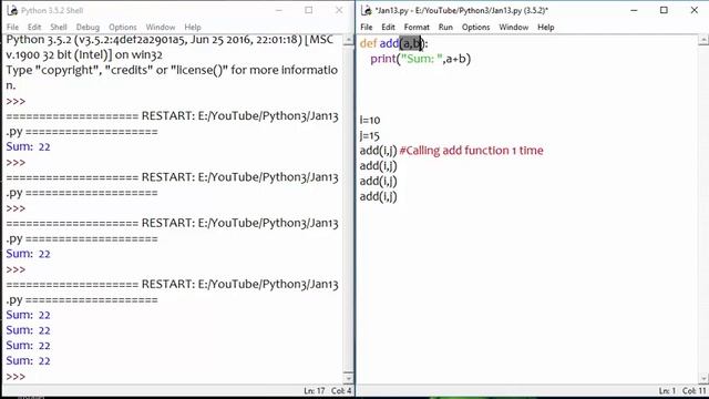 Python3 Tutorial - Functions смотреть онлайн