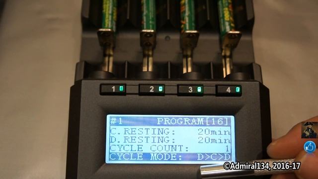 Тест аккумуляторов BPI Ni Zn 1.6V 1000mWh на SkyRC MC3000 смотреть онлайн