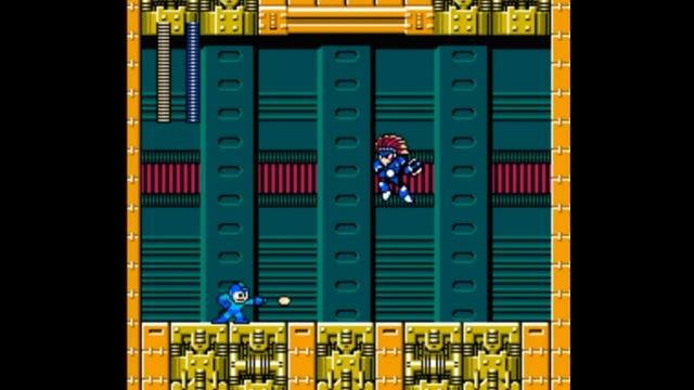 Dendy (Famicom,Nintendo,Nes) 8-bit MegaMan (RockMan) 6 part Dr.Wily stage 3