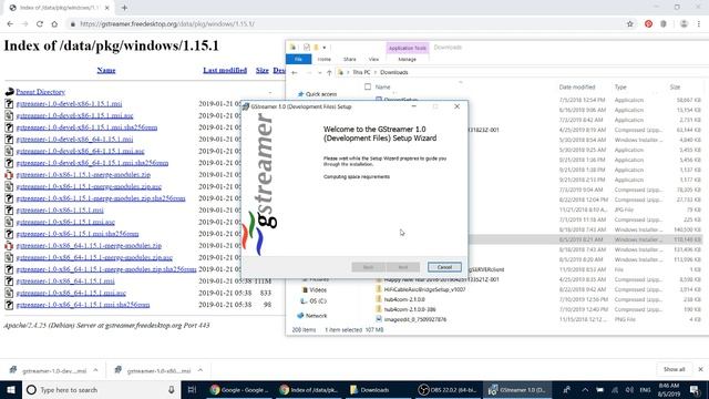 Install Gstreamer on Windows 10 64 bit - Part 1 - watch each step of the installation process смотреть онлайн