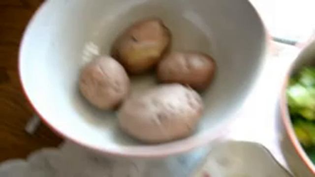 картофель лосось и брокколи