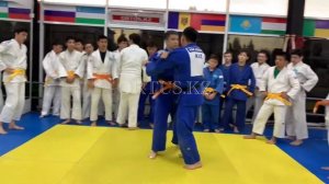 Дзюдо учикоми (зацеп изнутри под одноименную ногу). Judo Uchi Komi (Ko Uchi Makikomi) ORTUS.KZ