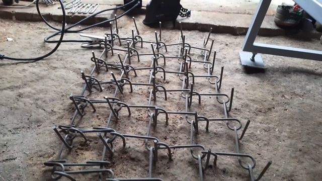 Изготовление и подготовка к отправке сетчатых борон к культиватору для обработки картофеля смотреть онлайн