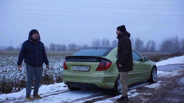 Mercedes-Benz C203 Sportcoupe Kompressor #Минихалк