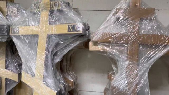 Гробы и Кресты оптом от производителя . Сборка Гробов . Как сделать деревянный могильный крест . смотреть онлайн