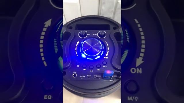 Портативная колонка ZQS 6201 смотреть онлайн