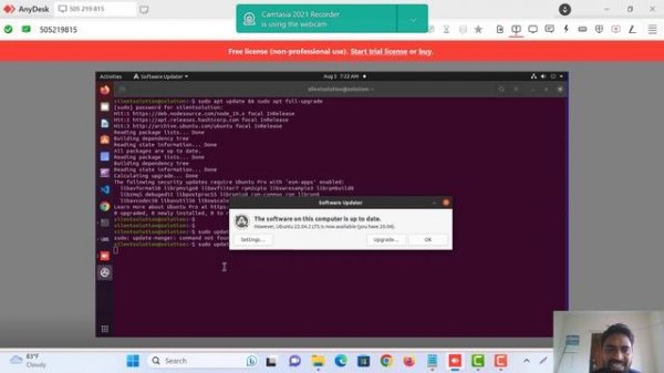 How to update Ubuntu 20 04 to 22 04 from terminal NO DATA LOSS