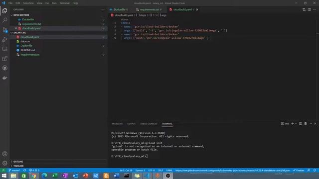 Setting up Kubeflow on GCP kubernetes cluster | Building our ML pipeline docker image смотреть онлайн