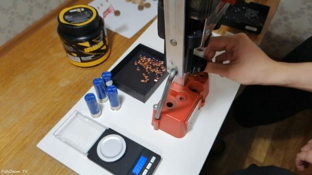 снаряжение дробовых патронов на зайца 12 калибра на комплектующих от Игоря Рязань! порох Ирбис 35 смотреть онлайн