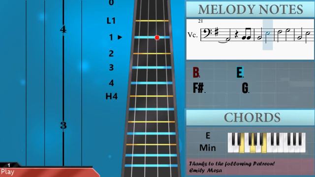 How to play As The World Caves In (Sarah Cothran Cover) by Matt Maltese on Cello (Tutorial) смотреть онлайн