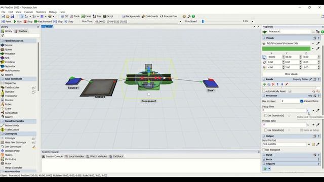 Understanding Processor | Tutorial 1| Flexsim 2022 | Simulation | Technology | Channel - IF 4.0 смотреть онлайн