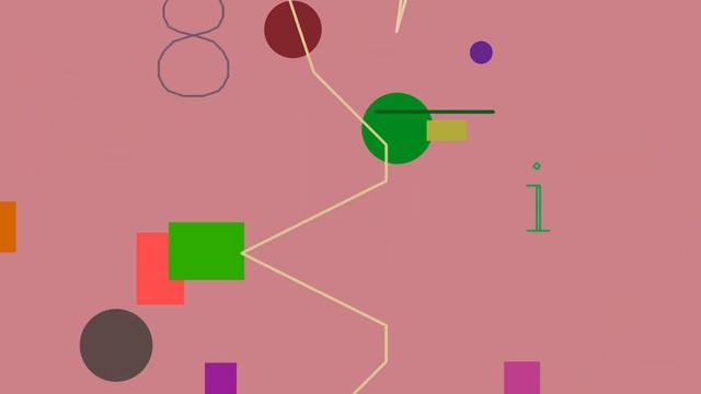 Python-Generated Random Video with Geometric Shapes, Text, and Noise (headphone warning) смотреть онлайн