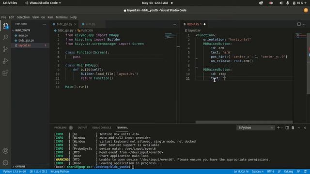 Arm and rotate your Brush less DC motor using python and Arduino graphically. смотреть онлайн