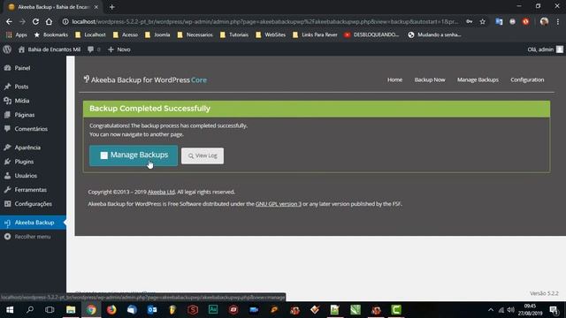 Como Criar Um WebSite em Wordpress - Bloco 3 - Exportação do Site Completo e Instalação Online смотреть онлайн