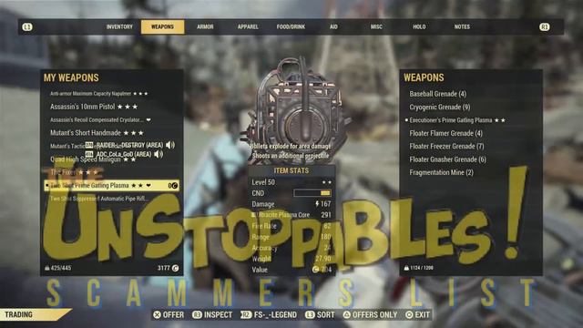 FS-_-Legend - Fallout 76 PS4 PS5 Scammer смотреть онлайн