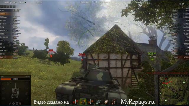 WOT: Вестфилд - T110E5 смотреть онлайн