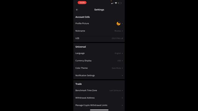 Как сменить тему на светлую или тёмную в байбит ( BYBIT ) смотреть онлайн
