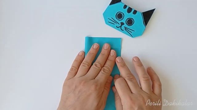 Kağıttan Kedi Yapımı -How to Make a Paper Cat #DIY#22 смотреть онлайн