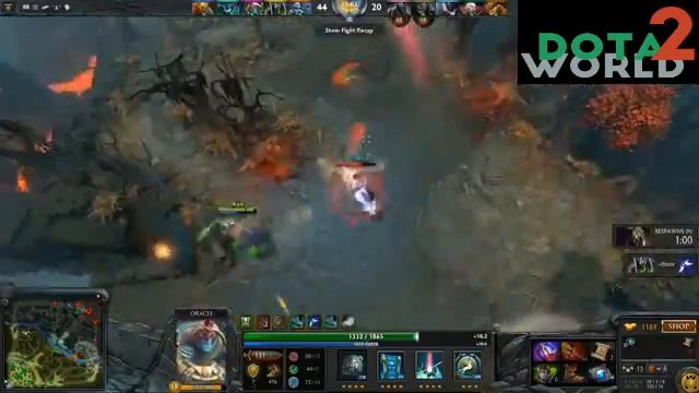 DOTA 2 Miracle Oracle Hard Game Highlights смотреть онлайн