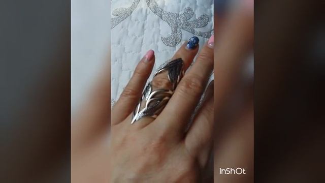 Фаланговое кольцо из серебра смотреть онлайн
