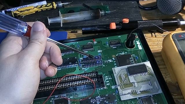 Ремонт игровой приставки Neo Geo (часть 2) смотреть онлайн