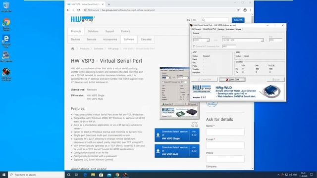 Simple example howto use linux with socat as Serial to Ethernet converter смотреть онлайн