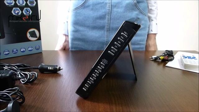 Портативный телевизор Eplutus EP-1019T DVB-T2 аналоговый + цифровой (DVB-T2) смотреть онлайн