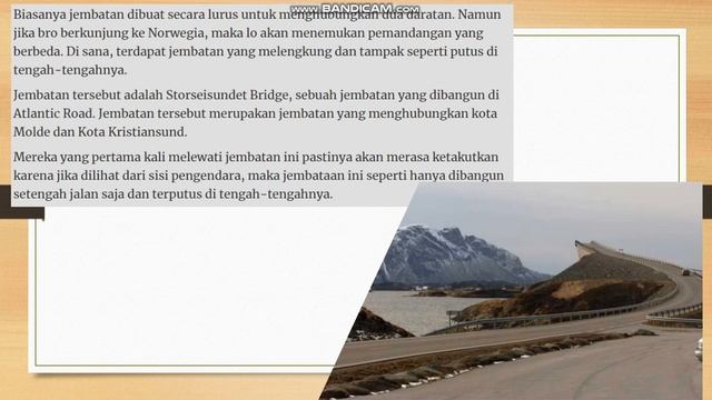 Jembatan Storseisundet di Norwegia/ Jembatan Paling Mengerikan Di Dunia / Storseisundet Bridge смотреть онлайн