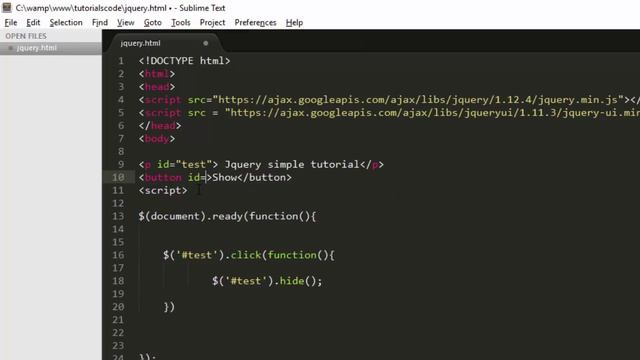 Learn Jquery in 10 Minutes Tutorial for Beginners смотреть онлайн