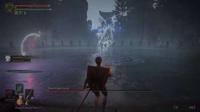ELDEN RING Royal Knight Loretta Boss Fight MELEE смотреть онлайн