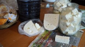 Сыр для долгого хранения,рассол.Видео.