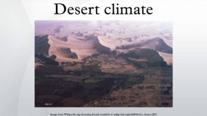 Desert climate
