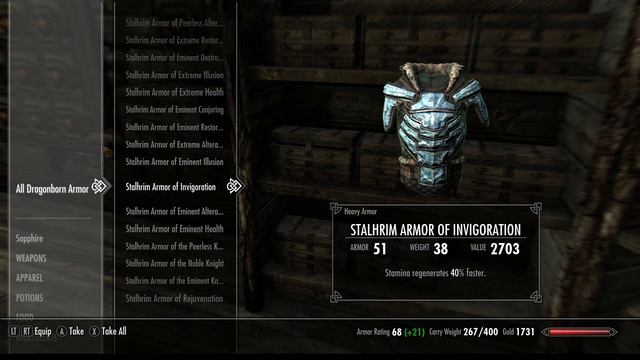 Stalhrim Armor of Invigoration (Heavy Armor) смотреть онлайн