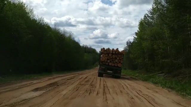 30.05.2020 Дорога Демьяново - Лунданка. Подосиновский район смотреть онлайн