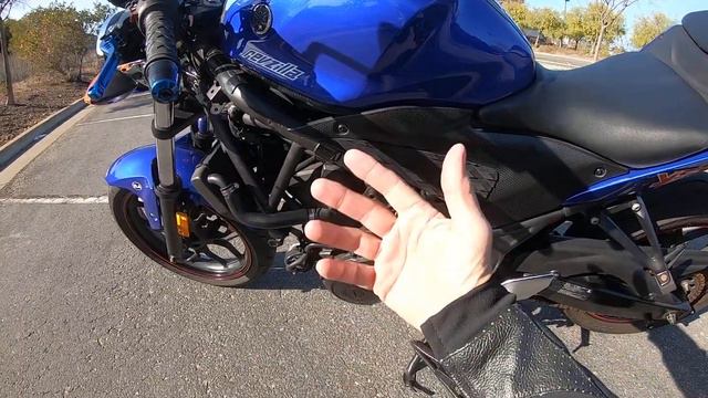 I converted my 2015 R3 to a naked street fighter смотреть онлайн