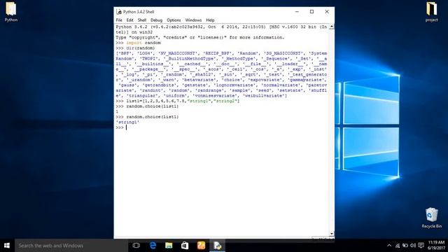 Part 21-Random module in Python(Hindi) смотреть онлайн