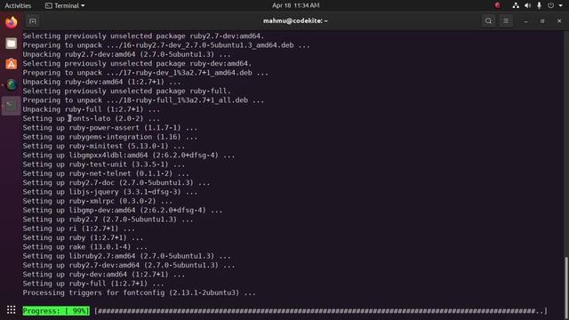 Install Ruby on Ubuntu 20.04 LTS | Linux | Run Ruby Program using Terminal Command | Ruby 2.7.* смотреть онлайн