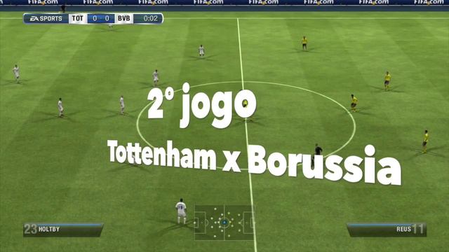 [OLD] Borussia x Tottenham - Fifa 13 Wii U Brasil смотреть онлайн