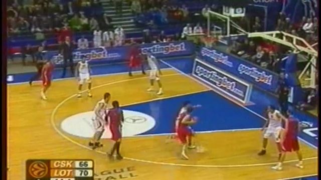 Basketball. Euroleague ULEB 07/08. CSKA - Lottomatica смотреть онлайн