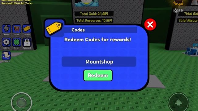 Control Army ⚔️ Codes (Roblox) смотреть онлайн
