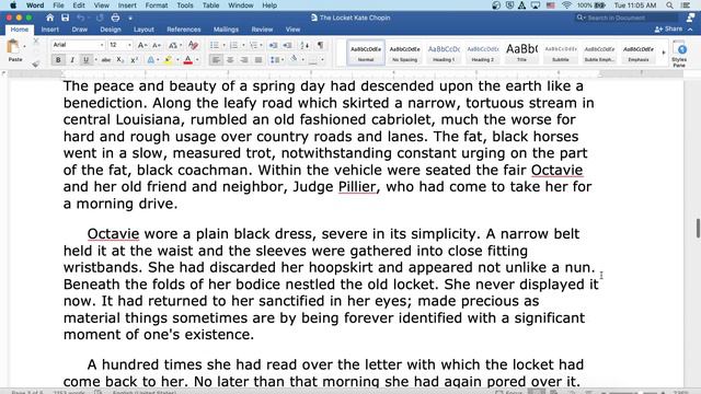 The Locket By Kate Chopin: English Audiobook With Text On Screen, Classic Short Story Fiction
